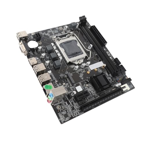 Placa Base de Escritorio Placa Base Micro ATX para LGA 1155 Socket I3 I5 I7 DDR3 M.2 NVMe NGFF 6 USB2.0 100 Mbps LAN para Computación y Juegos de Alto Rendimiento