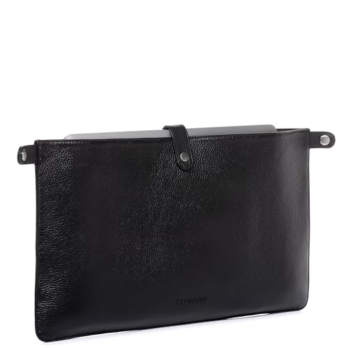 Pochette ordinateur 16 pouces NEA l'artisanat du cuir véritable fait main