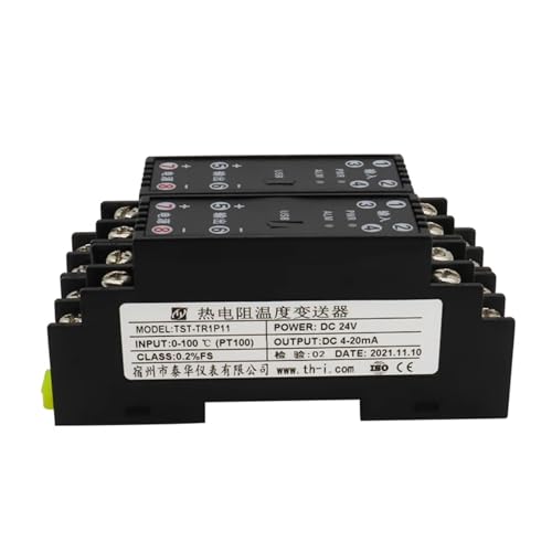 Transmetteur d'isolement de signal DC rail DIN sortie 0-5V entrée multiple - 6