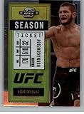 MMA UFC 2021 Panini Chronicles Base Contenders Optic Season Ticket #265 Khabib Nurmagomedov NM Near Mint