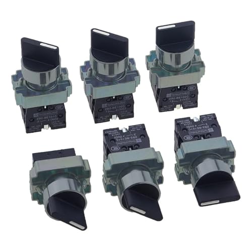 Selector de 22 mm rotativo XB2-BD34 1NO2NO conmutador de 2 posiciones