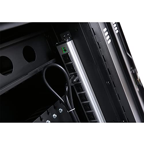 Yoluckea 36 Device Mobile Charging And Storage Cart With Front & Back Access Locking Cabinets And 2 Universal Wheel For Ipads Tablets Laptops Computers Chromebooks, Up To 17-Inch Screen Size Black #TOP3