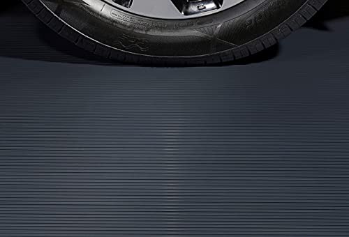 G-Floor Ribbed 8'6" X 22' Garage Floor Mat In Slate Grey #TOP6