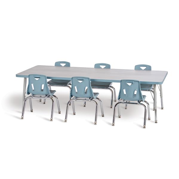 Berries Jonti-Craft 6408JCE452 Rectangle Activity Table, 60