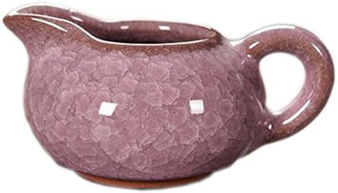 Stylish Purple Clay Gravy Boat Unique Style Sauce Boat G-S400 (purple)