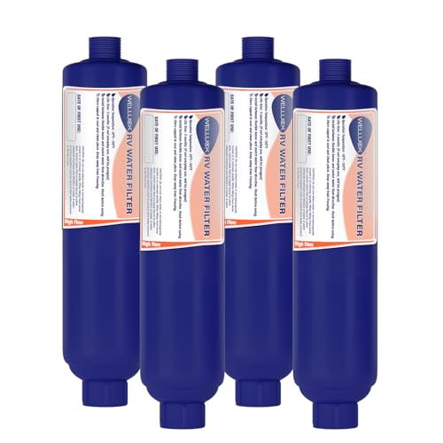 Welluck AP9024-1 Rv Camper Inline Water Filter Reduce Chlorine And Odor cover