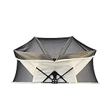 Deryan Infant Lettino da viaggio Pop Up Baby – dalla nascita fino a 1,5 anni – Leggero e compatto – Posizionato in 2 secondi – Lettino da viaggio per bambini – Con zanzariera e borsa da viaggio