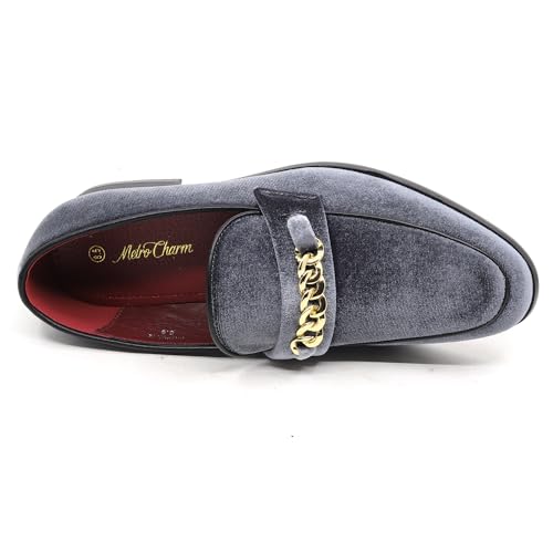 Image of Men's Vintage Velvet Designer Classic Dress Tuxedo Smoking Slipper Loafer Slip On Shoes Arthur-02