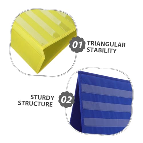 Tableau de poche de bureau pliable stable pour un affichage clair sans fixation
