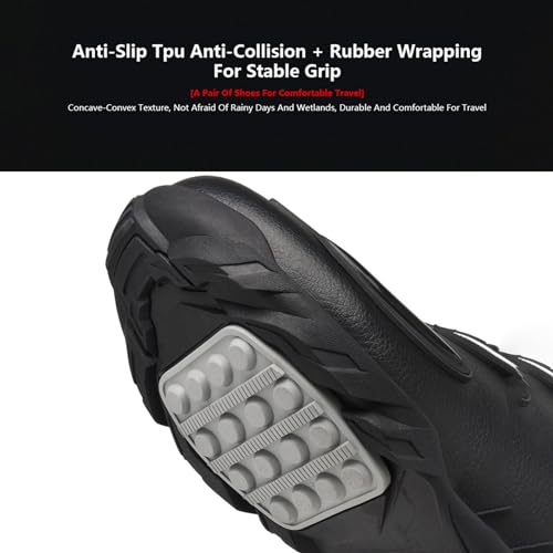 Chaussures de moto décontractées antidérapantes pour vélo et camping - 5