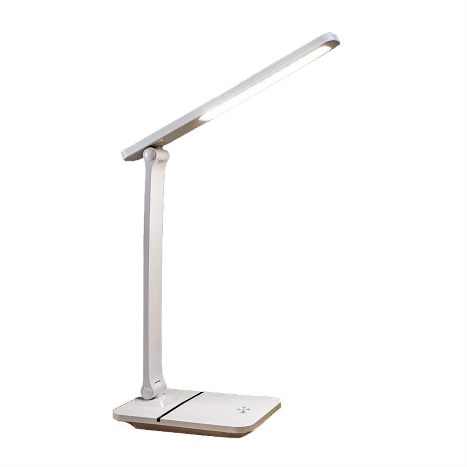 Lampa stołowa Lampka do czytania Lampka biurkowa LED z portem ładowania USB, ściemniana lampka stołowa do czytania, 3 tryby oświetlenia, płynne przyciemnianie, sterowanie dotykowe, funkcja pamięci Lam