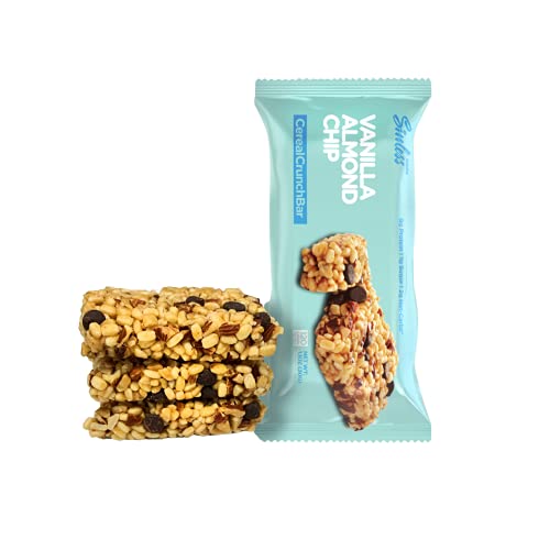 Sinless Snacks Cereal Crunch Bar, (12 count) Keto-Friendly Breakfast Bars, 2g Net Carbs, 8g Protein, 120 Calories, 1g Sugar, Great For Kids, Adults, On-The-Go, Carb and Low-Sugar Diet