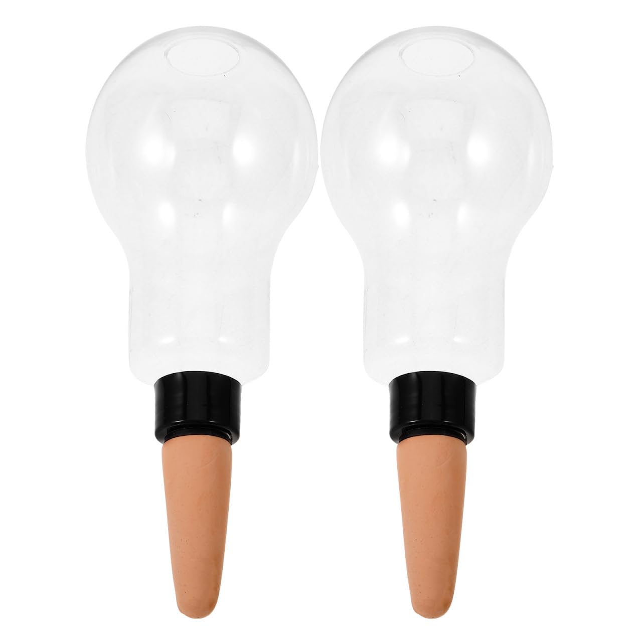 BESPORTBLE 2Pcs Automatic Plant Watering Globes for Houseplants and Succulents, Self Watering Bulbs for Indoor and Outdoor Use, Plastic Drip Irrigation System for Home Gardening