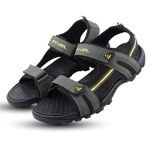 Image of FUEL Punch-01 Comfortable & Breathable Casual Men Sandals with Anti-Skid Rubber Sole for Walking, Running & Outdoors