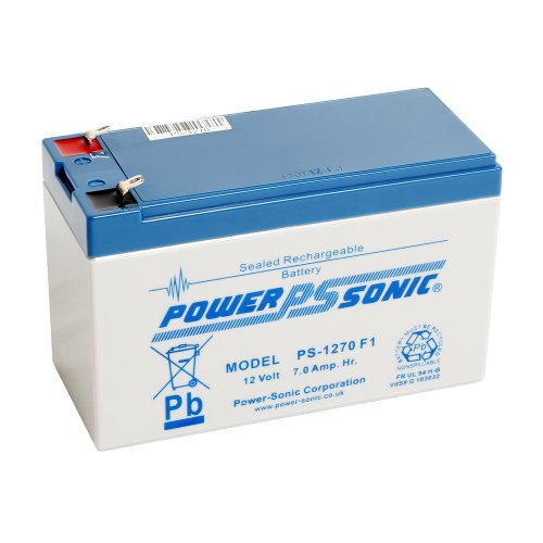 Power-Sonic 12V 7.0Ah 5 YEARS DESIGN LIFE - 7,000 mAh