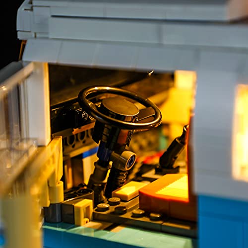 BRIKSMAX Led Lighting Kit for LEGO Creator T2 Camper Van - Compatible with Lego 10279 Building Blocks Model- Not Include the Lego Set