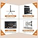 XINLEI Universal Sound Bar Mounts Fits Most 23 to 65 Inch TVs Soundbar TV Mount Bracket Above or Under TV, up to 22 lbs SBR302