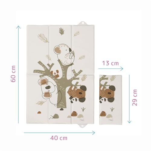 Matelas à langer imperméable pour bébé, change propre et doux - 4