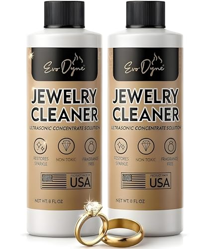 Ultrasonic Jewelry Cleaner Solution (16oz)...