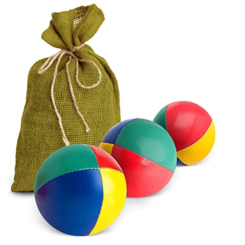 Set De 3 Bolas De Malabares Suaves De PVC | 6.5 Cm Para Principiantes Y Niños