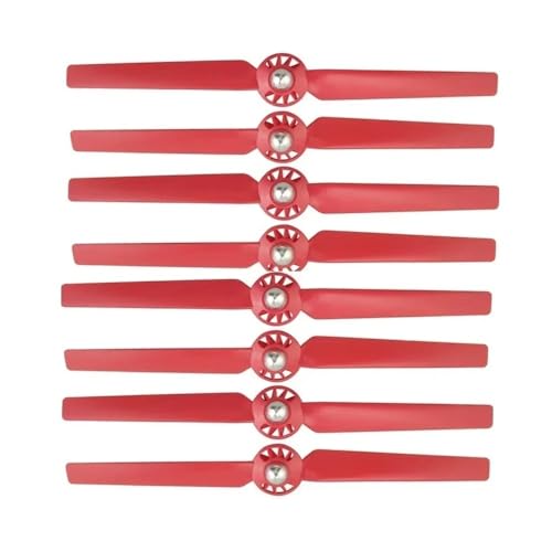 Hélices Q500 Q500M 4K autobloquantes rouges pour drone Typhoon | Lot de 8 pièces de rechange