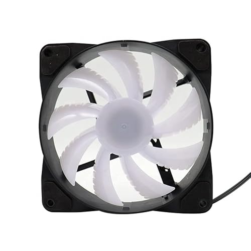 Fan Cooler Rgb Led 120mm Ventoinha 120x120 Gabinete Cpu 12cm