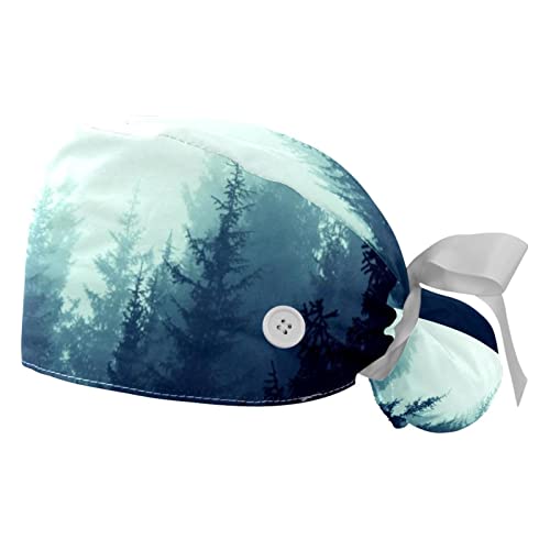 Casquettes de travail JDEZ motif forêt pour apaiser vos longues journées à l'atelier