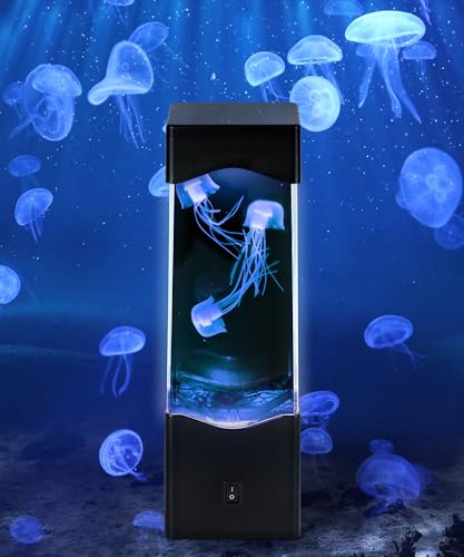 Faithorse Jellyfish Lamp Mesmerizing Lava Lamp, Multi-Color Jelly Fish Light Lamp, Christmas Gifts for Kids and Adults, Jellyfish Lava lamp for Room Home Office