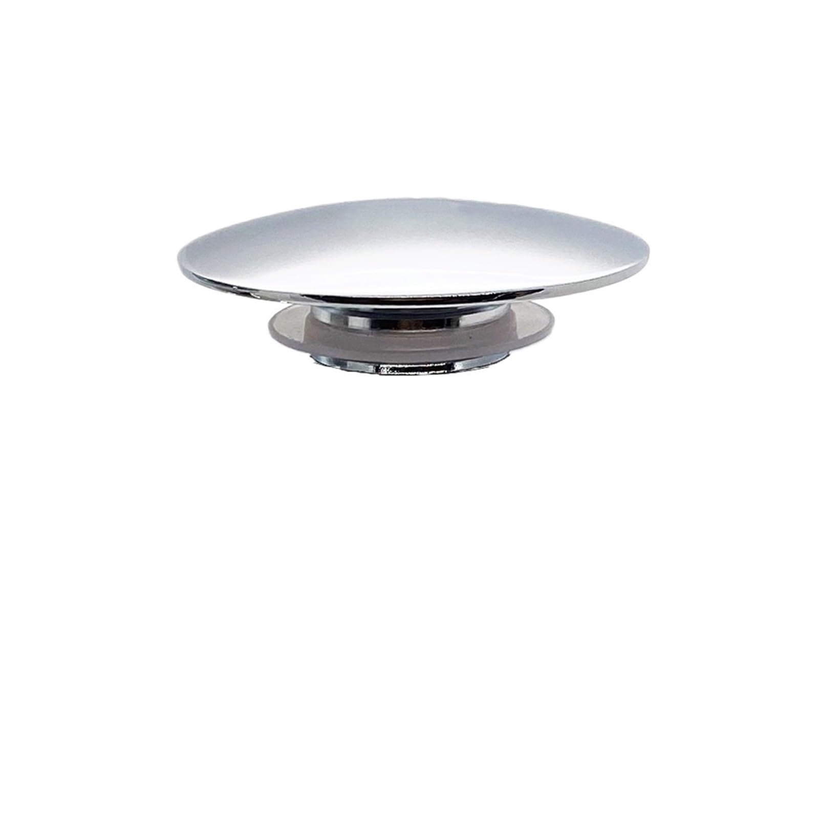 EJPPDHCO Full Copper Pop Up Drain Cover Bathroom Basin Filter Top Renovation Washbasin Lid Accessory (Chrome)
