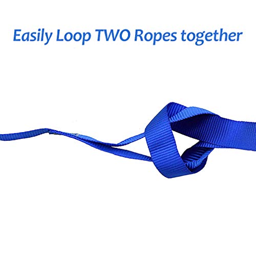 KIKIGOAL Children's Walking Ropes for Preschool Daycare School Kids Outdoor Colorful Handles for Up to 12 Children 2 Teachers (Handle Style) - Thumbnail 4