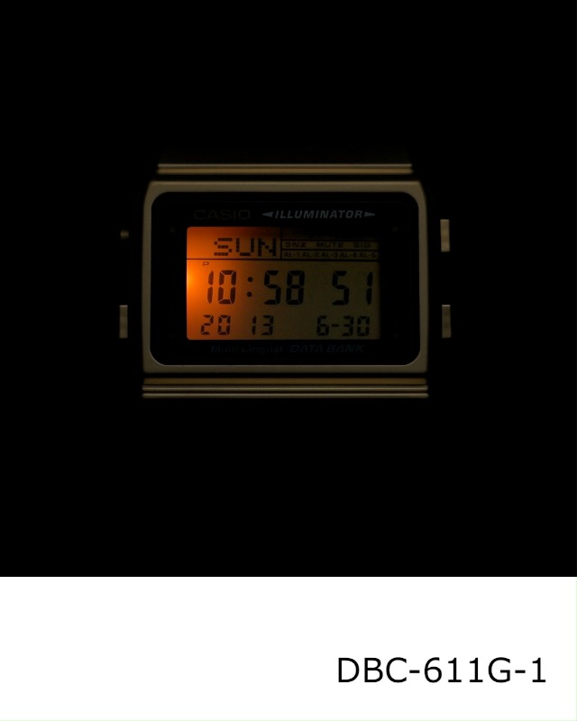 Amazon.com: Casio #DBC611G-1D Men's Gold Tone 25 Memory Calculator
