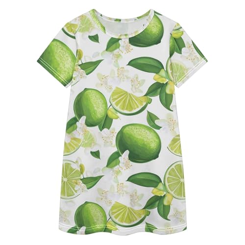 Vestidos para niñas transpirables de algodón suave para evitar el calor