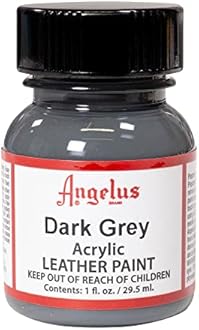 Angelus Angelus Leather Paint 1 Oz Dark Grey