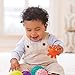 Infantino Textured Multi Ball Set - Toy for Sensory Exploration and Engagement for Ages 6 Months and up, 10 Piece Set