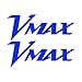 Produktbild WITTSY Motorrad Aufkleber Vmax 1700 Zubehör Wasserdicht Aufkleber Für Yamaha V-max 1200 Vmax1200 Vmax1700 2000-2020 Halal-Laden (Farbe : Blau)