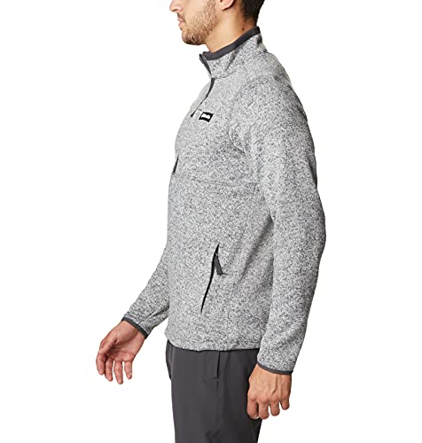 Columbia Men's Sweater Weather Full Zip, City Grey Heather, Large #TOP2