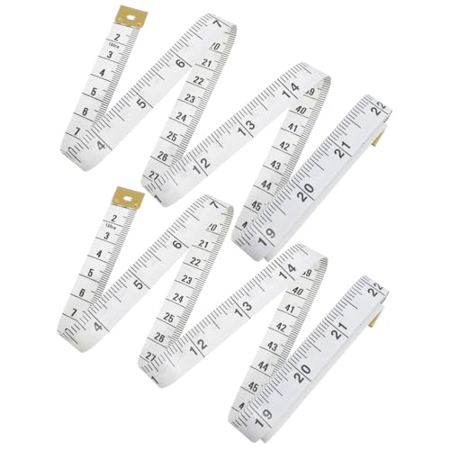 LIFKOME 2pcs Soft Measuring Tape Flexible and Portable Tape Measure for Tailors Seamstresses and Sewing Projects Markings for Accurate Body Measurements