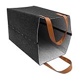 NESTINGHO Cesta De Lavandería De Fieltro Cesta De Lavandería Cestas De Almacenamiento Para Niños Ropa De Bebé Contenedor De Almacenamiento Para Niños Cesta De Lavandería Con Asa Cesta