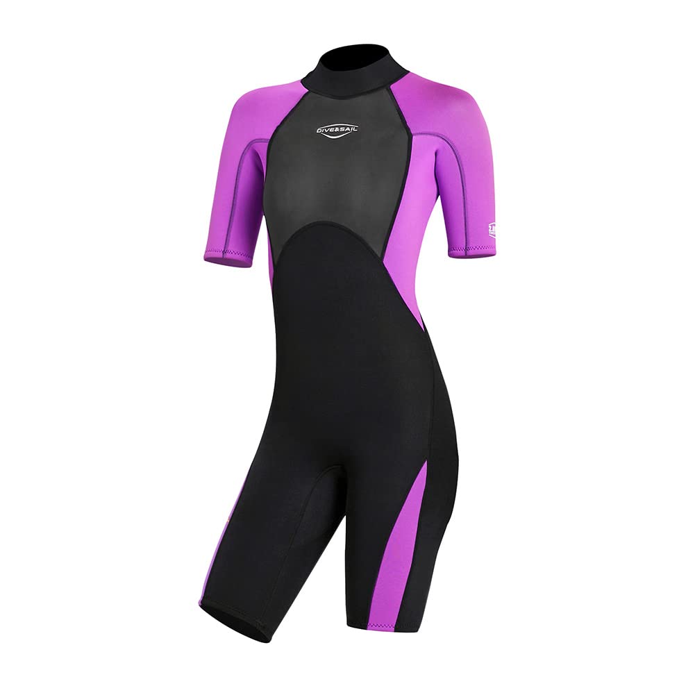 Mens Wetsuit Women Adult Shorty 2MM Neoprene Wet Suit Diving Scuba Surfing Suits, One Piece Short Sleeve Thermal Wetsuits ... - Review, Price and Buying Guide