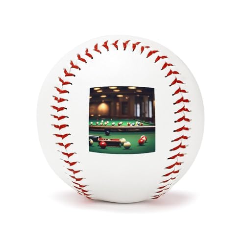 Balle de baseball violette et lavande 9 pouces pour entraînement et autographe