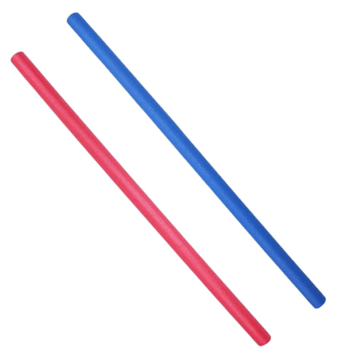 Fideos para Piscina 59, Fideos de Espuma para natación, flotantes para Piscina, Tubo de Espuma Inflable para Nadar para niños y Adultos (Rojo y Azul), 2 uds.