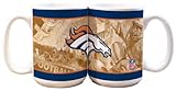 NFL Denver Broncos Nostalgische Tasse 15 W (2 Stück)