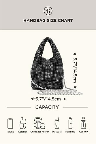 Image of BABEYOND Clutch Purses for Women - Sparkly Evening Bags Glitter Rhinestone Portable Handbag for Party Prom Wedding | Glitter