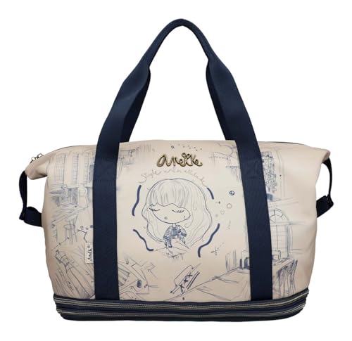 Anekke Studio Travel Bag Multicolor Beige