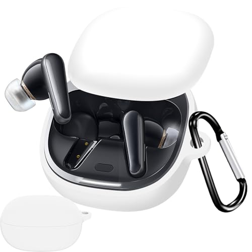 INIAYOH For Anker Soundcore Liberty 4 �ی�P�[�X Anker Soundcore Liberty 4 �P�[�X �J���r�i�t�� �ϏՌ� �����^ �h���h�o �[�d�\ �����h�~�i�z���C�g�j