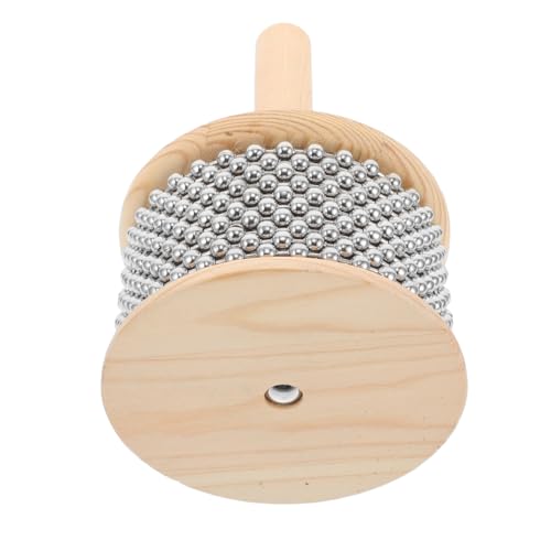 CATIEBYE Cabasa Wooden Hand Percussion Instrument for Adults and Boys and Girls Design for Music Education Classroom Learning and Personal Practice