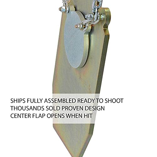 Steel Bullseye Silhouette Target 1/2" Ar500 #TOP6