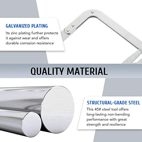 Omt Universal Valve Spring Compressor Tool | Valve Spring Removal Tool & Adjustment Tool With 1" & 1-3/16" Adapters | Direct Action Valve Spring Compression Tool For Cars Trucks And More #TOP3