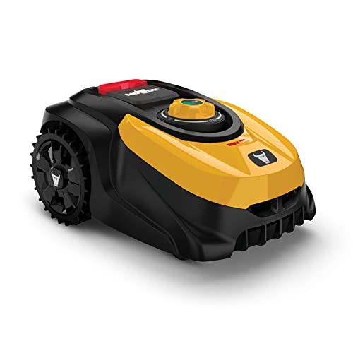 Mowox® RM 800 Li BT Rasenmäherroboter mit Mehrzonen-Funktion für Rasenfläche bis 800m², 28 V Lithium, APP-Steuerung per Bluetooth, inkl. Zubehör Cover