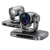 PTZ Camera 4K 30X Optical Zoom AI Auto Tracking - Professional Conference Camera with HDMI/3G-SDI/USB/POE IP Streaming for Church Worship, Education, YouTube Live, Facebook Streaming & Remote Meetings